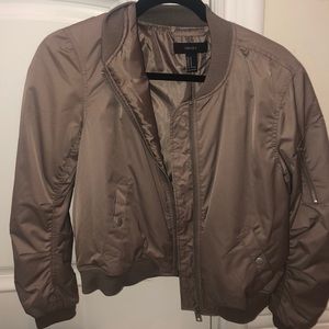 Grey-pink bomber jacket (worn once)